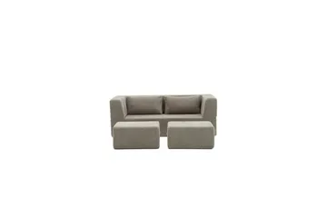 Solin Sovesofa 2-sits - Grå - Møbler - Sofaer - Sovesofaer - 2 seters sovesofa