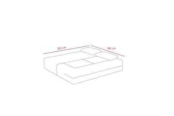 Solin Sovesofa 2-sits - Grå - Møbler - Sofaer - Sovesofaer - 2 seters sovesofa