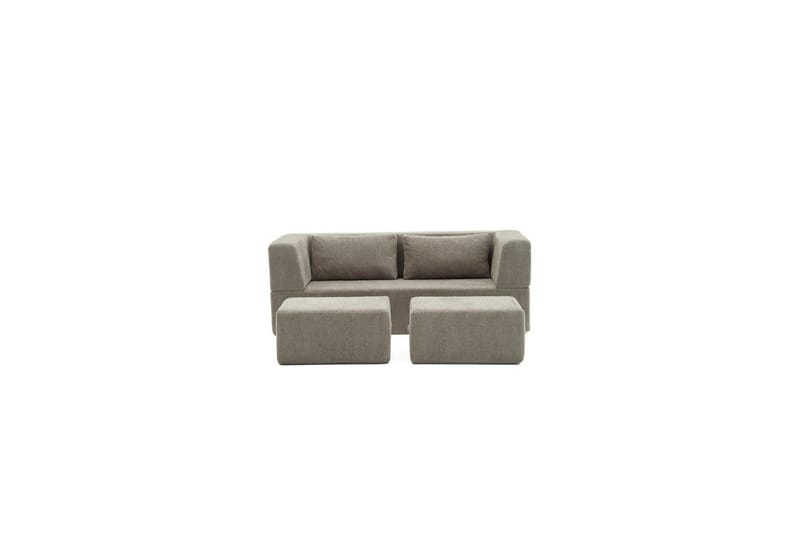 Solin Sovesofa 2-sits - Grå - Møbler - Sofaer - Sovesofaer - 2 seters sovesofa