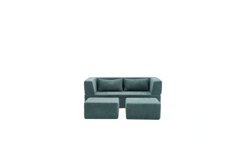 Solin Sovesofa 2-sits - Grønn - Møbler - Sofaer - Sovesofaer - 2 seters sovesofa