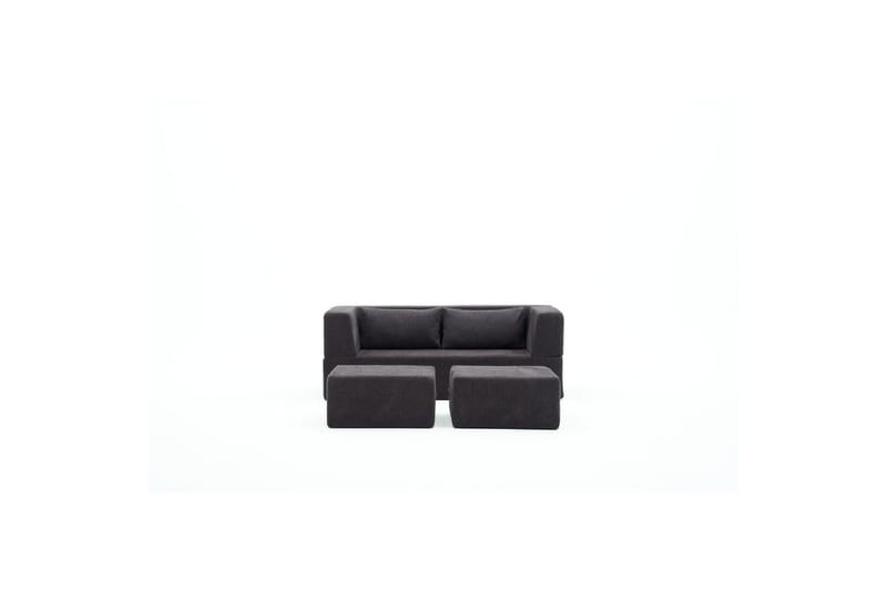 Solin Sovesofa 2-sits - Mørkegrå - Møbler - Sofaer - Sovesofaer - 2 seters sovesofa