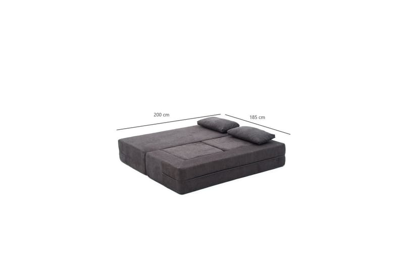 Solin Sovesofa 2-sits - Mørkegrå - Møbler - Sofaer - Sovesofaer - 2 seters sovesofa