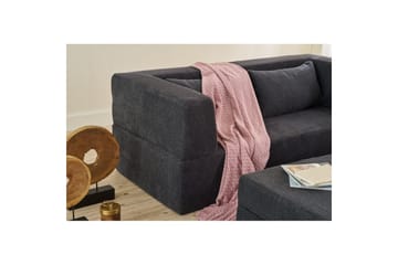 Solin Sovesofa 2-sits - Mørkegrå - Møbler - Sofaer - Sovesofaer - 2 seters sovesofa
