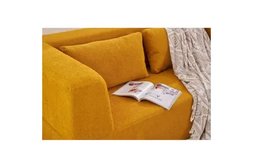 Solin Sovesofa 2-sits - Oransje - Møbler - Sofaer - Sovesofaer - 2 seters sovesofa