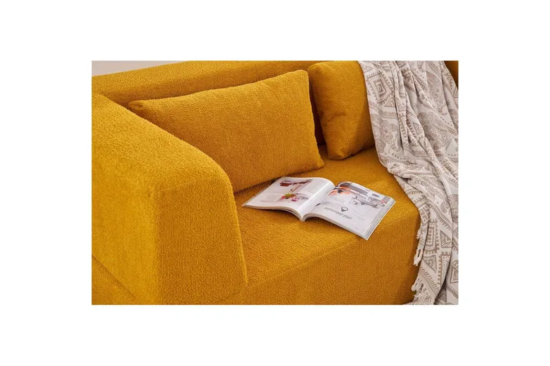 Solin Sovesofa 2-sits - Oransje - Møbler - Sofaer - Sovesofaer - 2 seters sovesofa