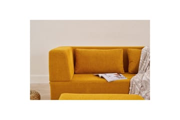 Solin Sovesofa 2-sits - Oransje - Møbler - Sofaer - Sovesofaer - 2 seters sovesofa