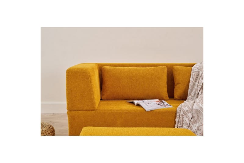 Solin Sovesofa 2-sits - Oransje - Møbler - Sofaer - Sovesofaer - 2 seters sovesofa