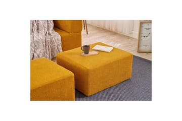Solin Sovesofa 2-sits - Oransje - Møbler - Sofaer - Sovesofaer - 2 seters sovesofa