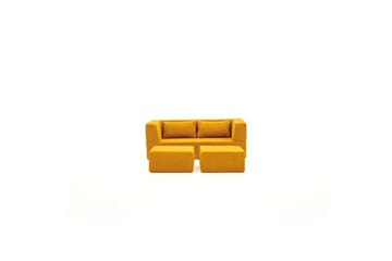 Solin Sovesofa 2-sits - Oransje - Møbler - Sofaer - Sovesofaer - 2 seters sovesofa