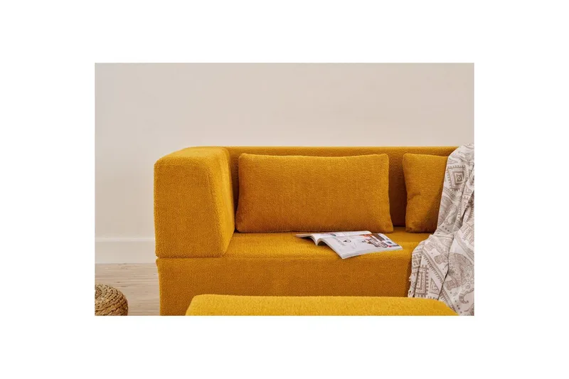 Solin Sovesofa 2-sits - Oransje - Møbler - Sofaer - Sovesofaer - 2 seters sovesofa
