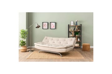 Soren Sovesofa 3-sits - Beige - Møbler - Sofaer - Sovesofaer - 3 seters sovesofa