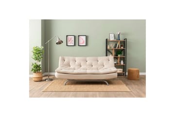 Soren Sovesofa 3-sits - Beige - Møbler - Sofaer - Sovesofaer - 3 seters sovesofa
