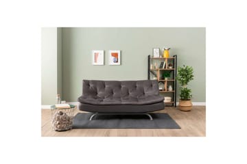 Soren Sovesofa 3-sits - Grå - Møbler - Sofaer - Sovesofaer - 3 seters sovesofa