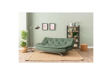 Soren Sovesofa 3-sits - Grønn - Møbler - Sofaer - Sovesofaer - 3 seters sovesofa