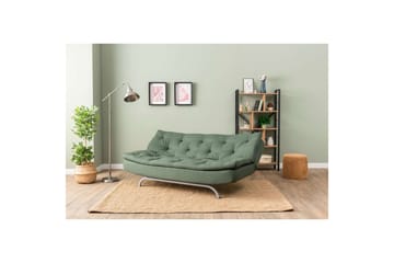 Soren Sovesofa 3-sits - Grønn - Møbler - Sofaer - Sovesofaer - 3 seters sovesofa