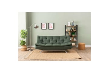 Soren Sovesofa 3-sits - Grønn - Møbler - Sofaer - Sovesofaer - 3 seters sovesofa