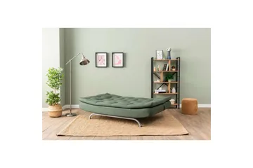 Soren Sovesofa 3-sits - Grønn - Møbler - Sofaer - Sovesofaer - 3 seters sovesofa