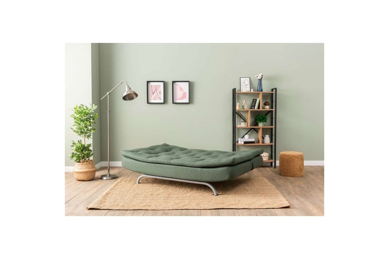 Soren Sovesofa 3-sits - Grønn - Møbler - Sofaer - Sovesofaer - 3 seters sovesofa