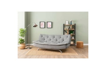 Soren Sovesofa 3-sits - Lysegrå - Møbler - Sofaer - Sovesofaer - 3 seters sovesofa