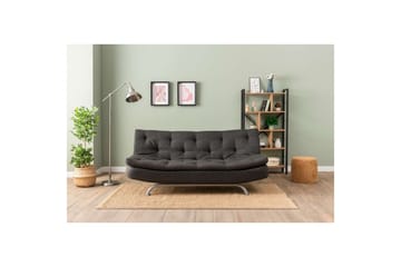 Soren Sovesofa 3-sits - Mørkegrå - Møbler - Sofaer - Sovesofaer - 3 seters sovesofa