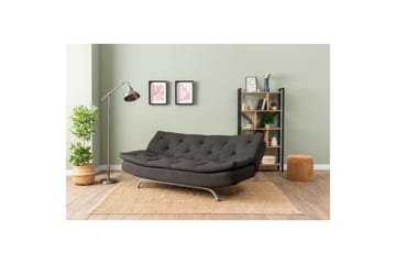 Soren Sovesofa 3-sits - Mørkegrå - Møbler - Sofaer - Sovesofaer - 3 seters sovesofa