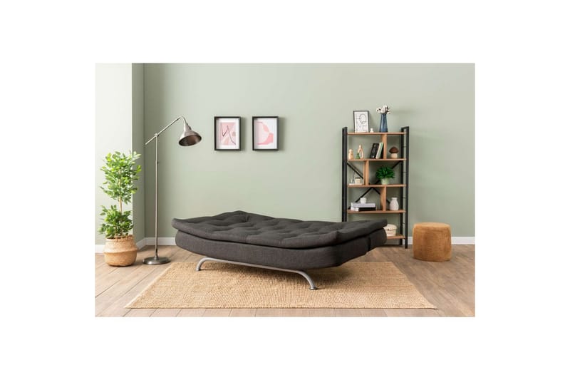 Soren Sovesofa 3-sits - Mørkegrå - Møbler - Sofaer - Sovesofaer - 3 seters sovesofa