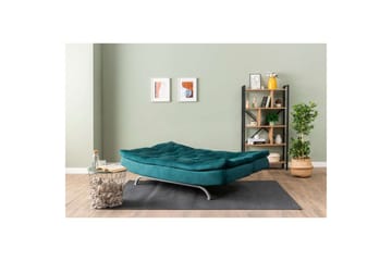 Soren Sovesofa 3-sits - Petrol Grønn - Møbler - Sofaer - Sovesofaer - 3 seters sovesofa