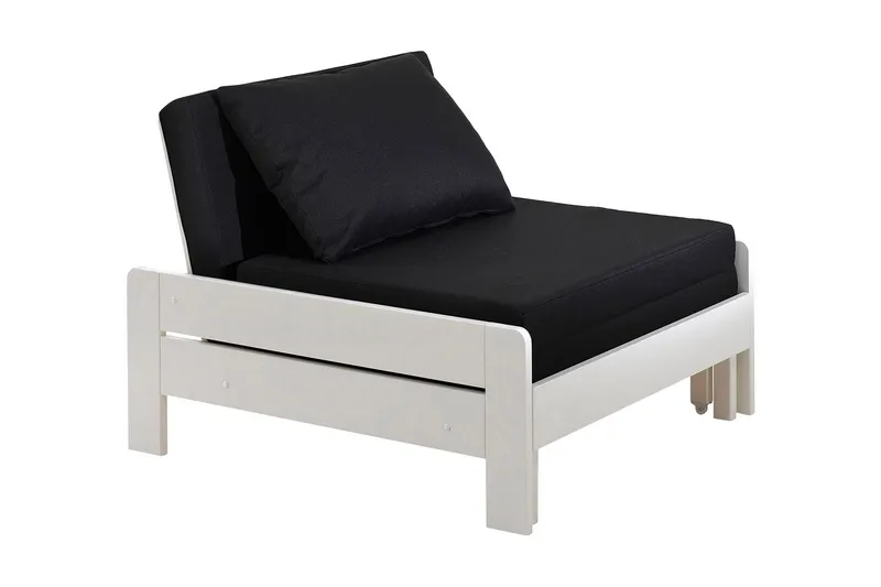 Sovaren Sovesofa - Hvit - Møbler - Sofaer - Sovesofaer - Forovervendt sovesofa