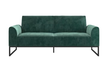 Sovesofa Adley - Grønn - Møbler - Sofaer - Sovesofaer - Langsgående sovesofa