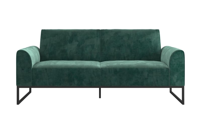 Sovesofa Adley - Grønn - Møbler - Sofaer - Sovesofaer - Langsgående sovesofa