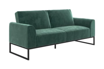Sovesofa Adley - Grønn - Møbler - Sofaer - Sovesofaer - Langsgående sovesofa