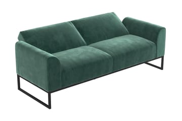 Sovesofa Adley - Grønn - Møbler - Sofaer - Sovesofaer - Langsgående sovesofa