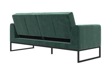 Sovesofa Adley - Grønn - Møbler - Sofaer - Sovesofaer - Langsgående sovesofa