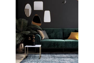 Sovesofa Adley - Grønn - Møbler - Sofaer - Sovesofaer - Langsgående sovesofa