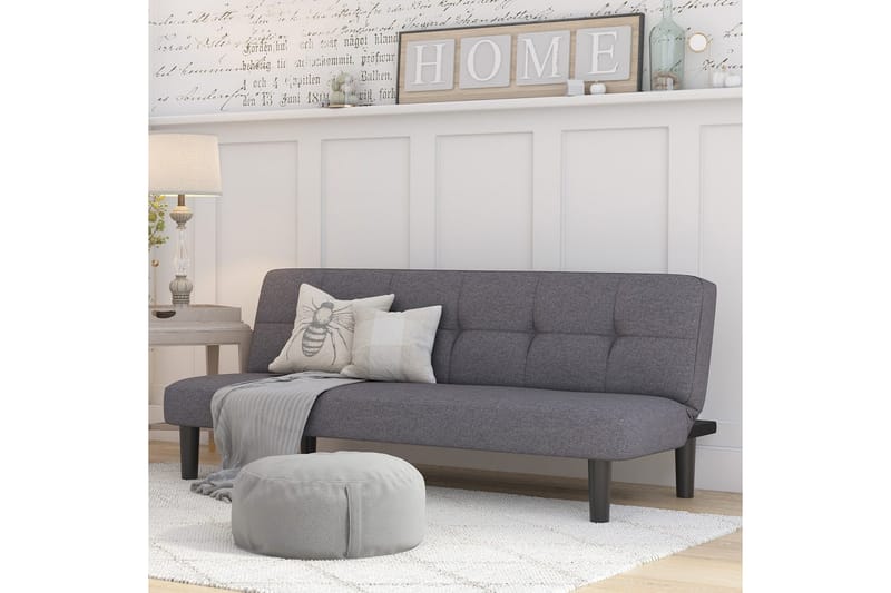 Sovesofa Alby Antrasitt - Antrasitt - Møbler - Sofaer - Sovesofaer - 2 seters sovesofa