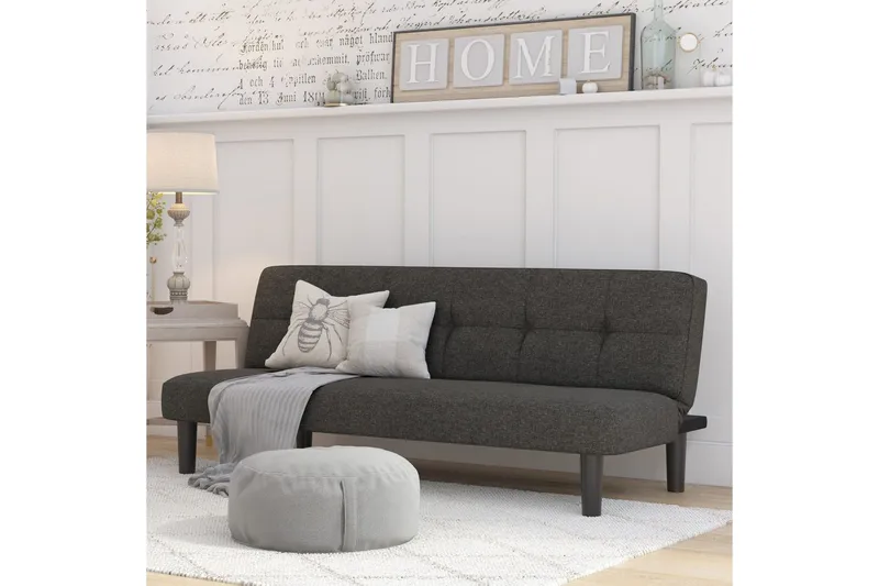 Sovesofa Alby Lys grå - Lys grå - Møbler - Sofaer - Sovesofaer - 2 seters sovesofa