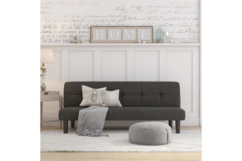 Sovesofa Alby Lys grå - Lys grå - Møbler - Sofaer - Sovesofaer - 2 seters sovesofa