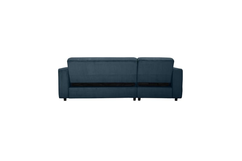 Sovesofa Allie Blå, Cordoroy, 82x229x154 cm - Blå, Cordoroy, 82x229x154 cm - Møbler - Sofaer - Sovesofaer - Sovesofa divan