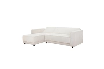 Sovesofa Allie Krem, Cordoroy, 82x229x154 cm - Krem, Cordoroy, 82x229x154 cm - Møbler - Sofaer - Sovesofaer - Sovesofa divan