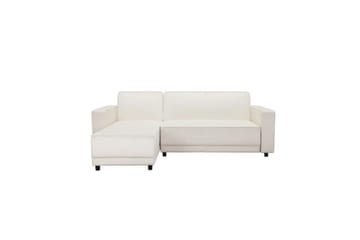 Sovesofa Allie Krem, Fløyel, 82x229x154 cm - Krem, Fløyel, 82x229x154 cm - Møbler - Sofaer - Sovesofaer - Sovesofa divan