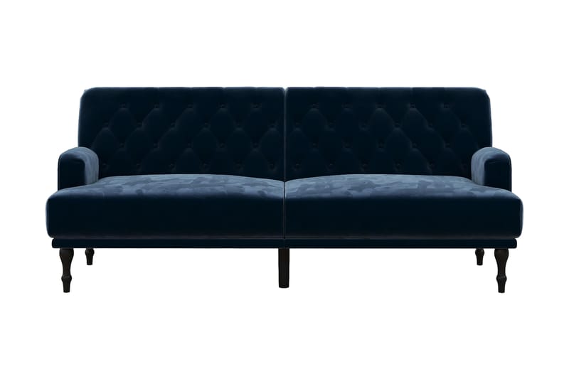 Sovesofa Aruby - Blå - Møbler - Sofaer - Fløyelssofaer