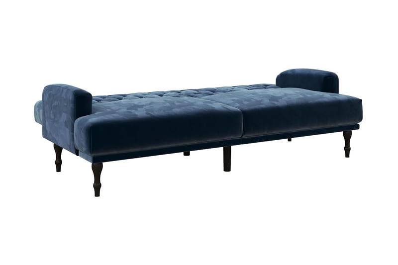 Sovesofa Aruby - Blå - Møbler - Sofaer - Fløyelssofaer