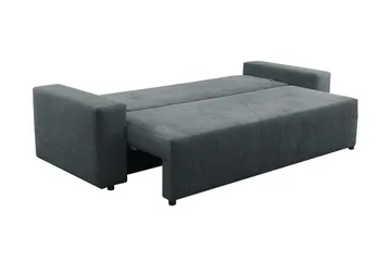 Sovesofa - Blå - Møbler - Sofaer - Sovesofaer - Langsgående sovesofa