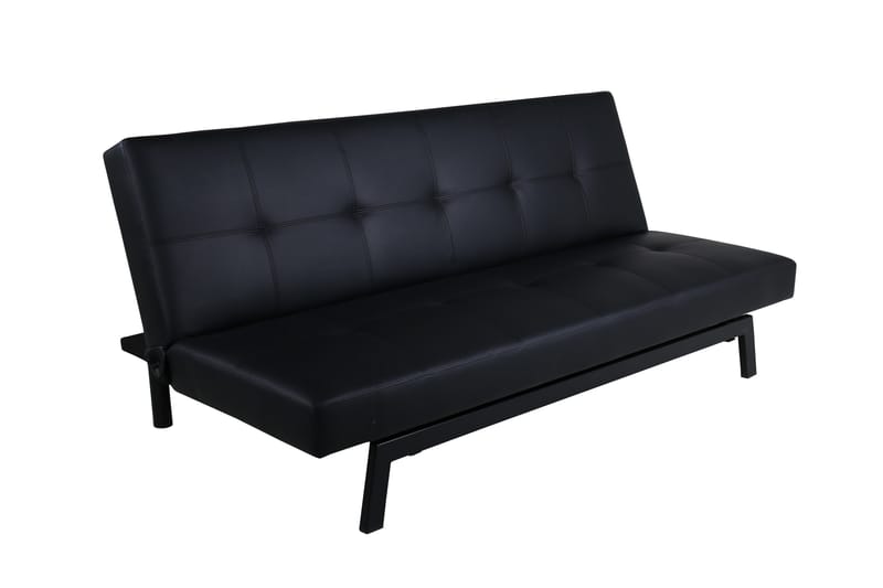 Bodil Sovesofa - Svart - Møbler - Sofaer - Sovesofaer - Langsgående sovesofa