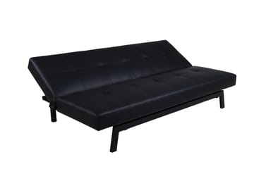 Bodil Sovesofa - Svart - Møbler - Sofaer - Sovesofaer - Langsgående sovesofa