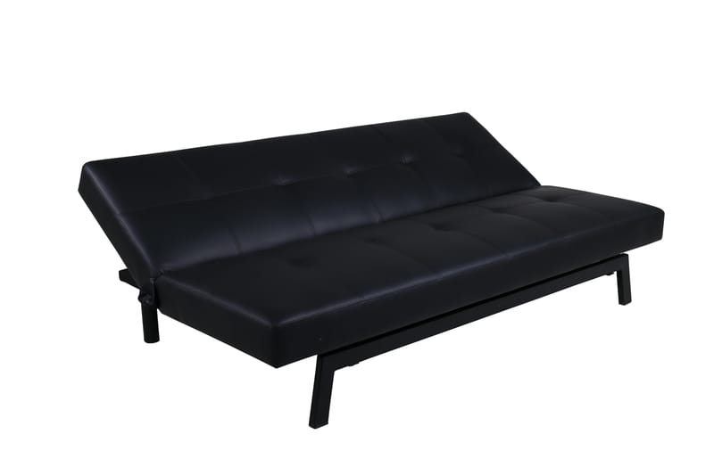 Bodil Sovesofa - Svart - Møbler - Sofaer - Sovesofaer - Langsgående sovesofa