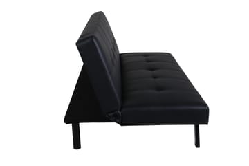 Bodil Sovesofa - Svart - Møbler - Sofaer - Sovesofaer - Langsgående sovesofa