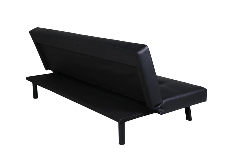 Bodil Sovesofa - Svart - Møbler - Sofaer - Sovesofaer - Langsgående sovesofa