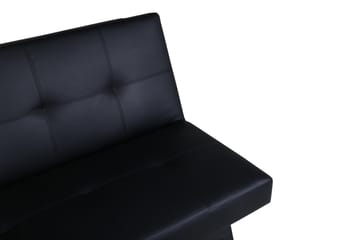 Bodil Sovesofa - Svart - Møbler - Sofaer - Sovesofaer - Langsgående sovesofa