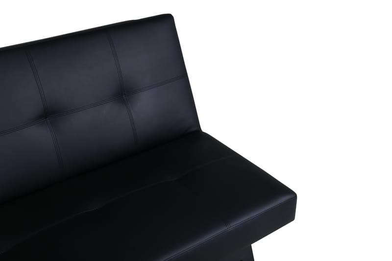 Bodil Sovesofa - Svart - Møbler - Sofaer - Sovesofaer - Langsgående sovesofa
